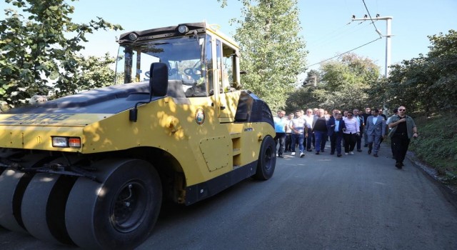 Köy yolları kışa hazırlanıyor