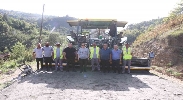 Köy yolları kışa hazırlanıyor