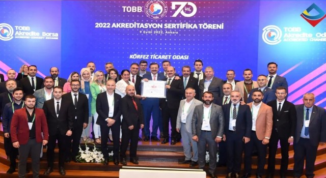 KTO, A Sınıfı Oda Akreditasyon Sertifikası aldı