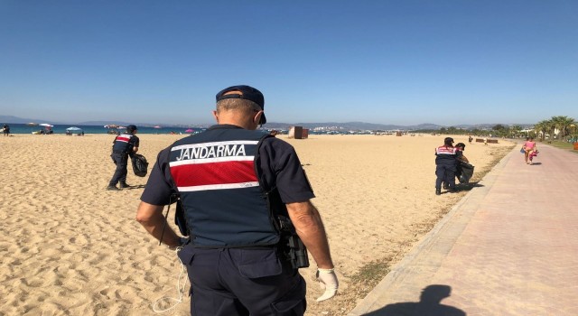 Kuşadası sahilleri temizlendi