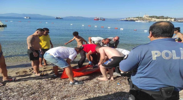 Kuşadasında bir turist boğuldu