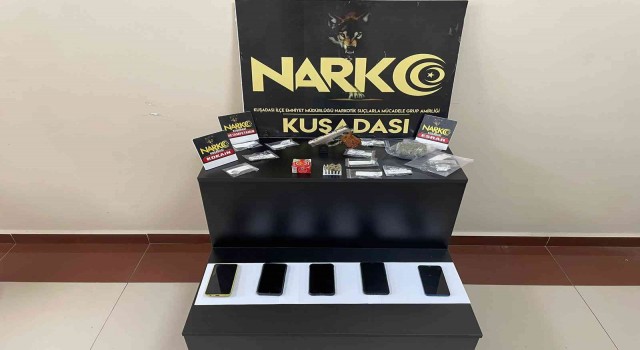 Kuşadasında uyuşturucu operasyonu: 3 kişi gözaltına alındı