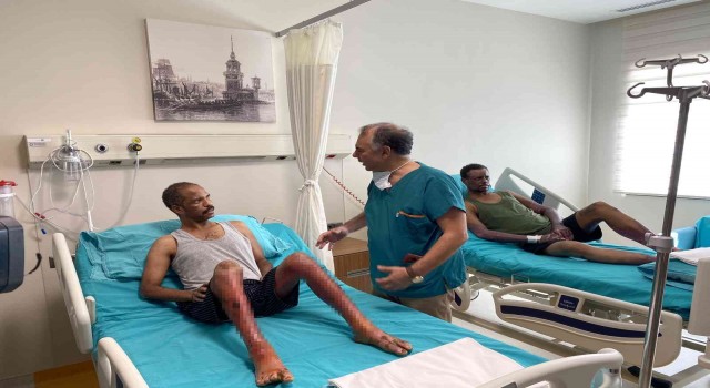Libyadan Türkiyeye getirilen hastalar dehşet anlarını anlattı: Akrabalarım gözümün önünde yandı”