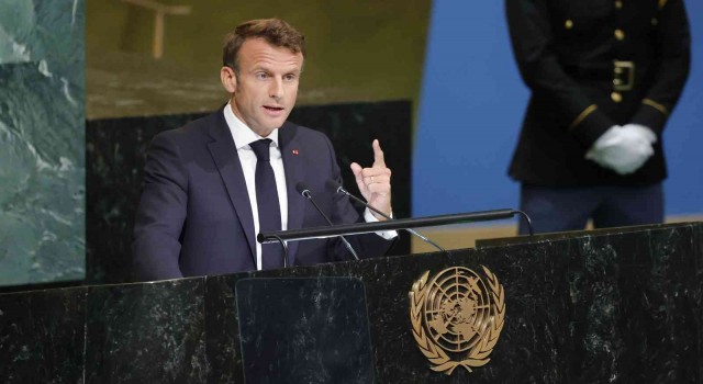 Macron, Rusyanın Ukraynayı işgalini “emperyalizme” dönüş olarak nitelendirdi