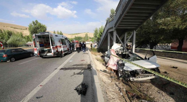 Malatyada feci kaza: 2 ölü, 2 yaralı