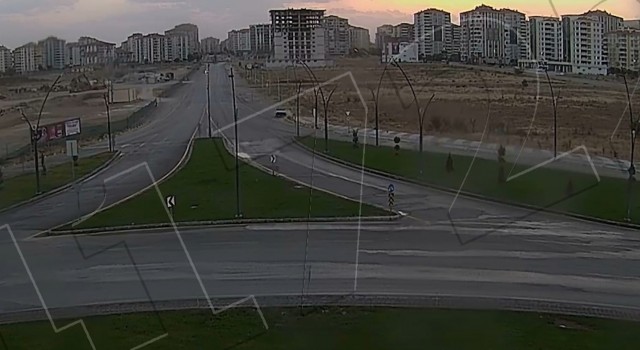 Malatyadaki kazalar kamerada