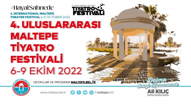 Maltepe Belediyesinin 4üncü Uluslararası Tiyatro Festivali başlıyor