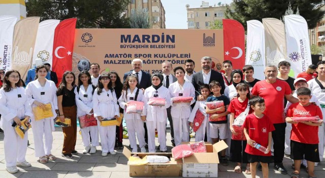 Mardin Büyükşehir Belediyesinden spor kulüplerine 5 milyon liralık destek