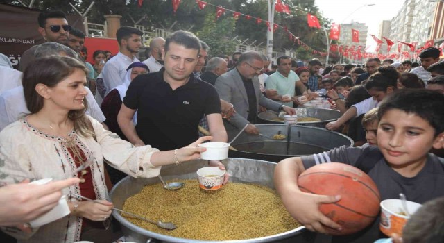 Mardinde bulgur kaynatma etkinliği düzenlendi