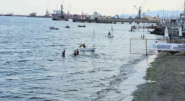 Marmara Denizinde uluslararası yelken yarışları 2. gününde