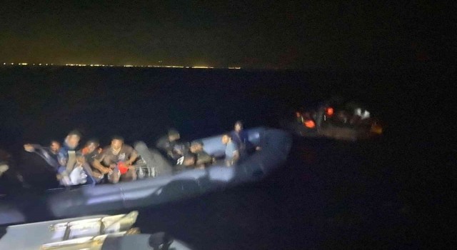 Marmariste 32 düzensiz göçmen kurtarıldı