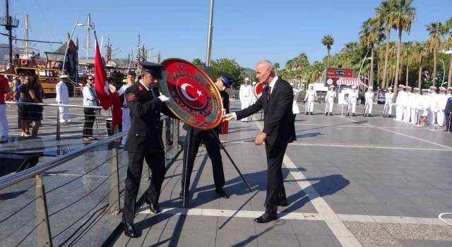 Marmariste gaziler tören ile anıldı