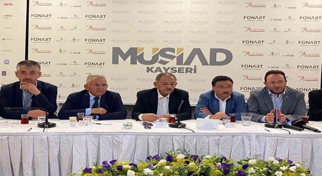 Mehmet Özhaseki MÜSİADIN konuğu oldu
