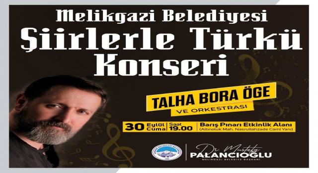 Melikgazide şiirlerle Türkü konseri