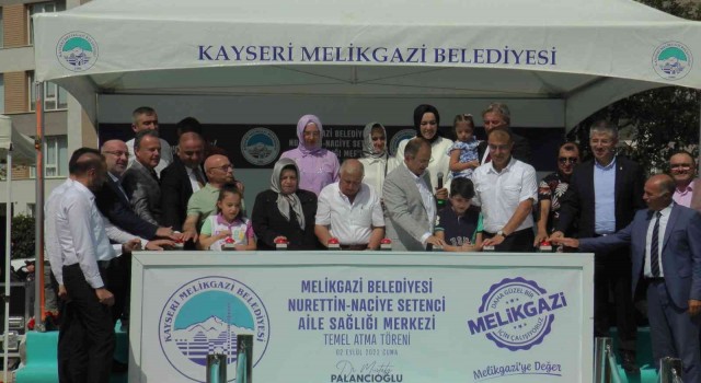 Melikgaziden bir hizmet daha: Nurettin - Naciye Setenci Aile Sağlığı Merkezinin temeli atıldı