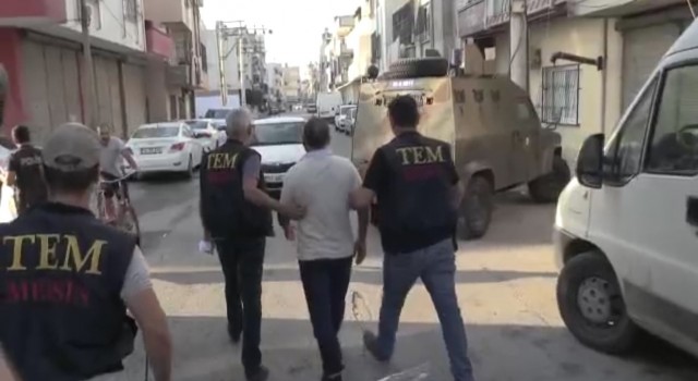 Mersinde belediye çalışanlarına PKK operasyonu: 8 gözaltı