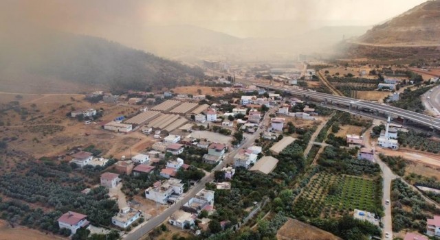 Mersindeki orman yangını kontrol altına alındı