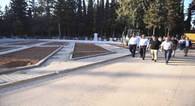 Mersinin mezarlık ihtiyacı yeni projelerle çözülüyor