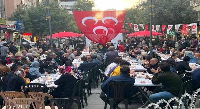 MHP Çankaya İlçe Başkanlığı tam kadro sahada