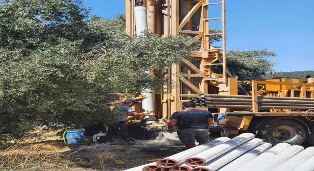 Milas Kemikler Mahallesine yeni su kaynağı