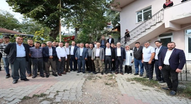 Milletvekili Şeker, Gebzenin kırsal mahallelerinde vatandaşları dinledi