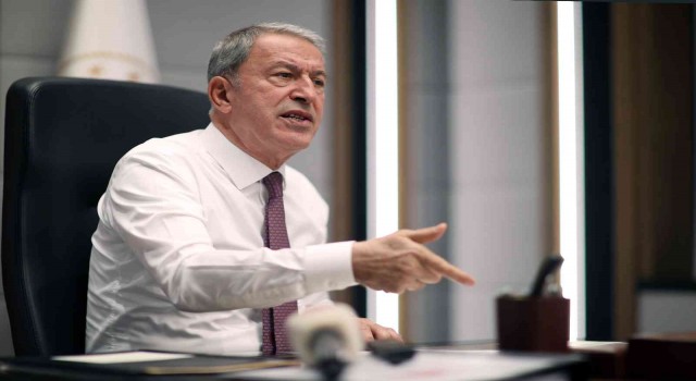 Milli Savunma Bakanı Akar: Devlete, millete ve TSKya dil uzatanları bizim kabul etmemiz mümkün değildir