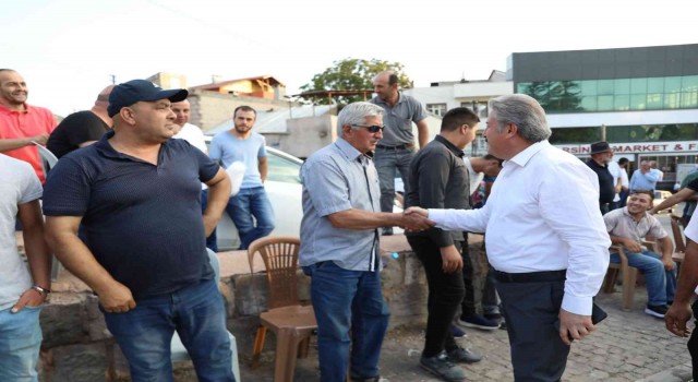 Mimarsinan halkı, mahalle buluşmalarında bir araya geldi