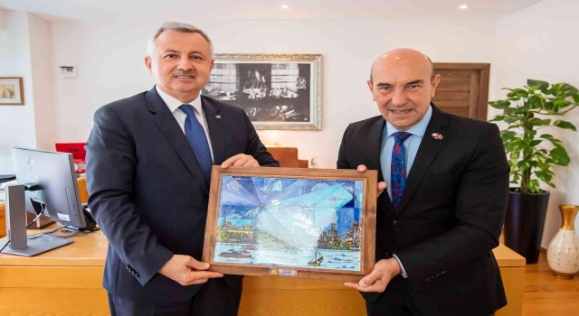 Moldova Büyükelçisinden Başkan Soyere ziyaret