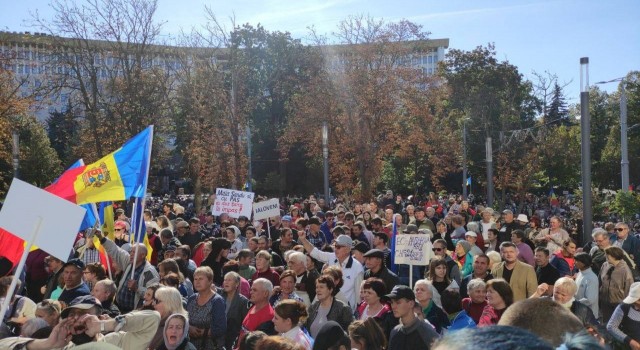 Moldovada hükümet karşıtı protesto