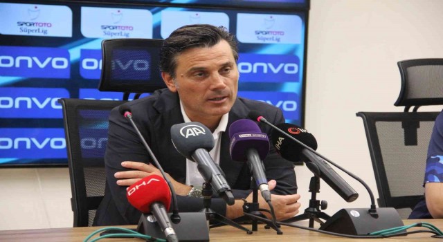 Montella: “Sonuna kadar sabırlı bir şekilde skoru yakalamaya çalıştık”