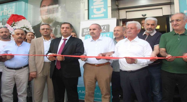 MTSO Başkan Adayı Akif Baştürkün seçim ofisi açıldı