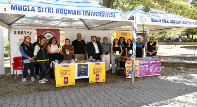 Muğla Emniyeti KADES uygulamasını tanıtmaya devam ediyor