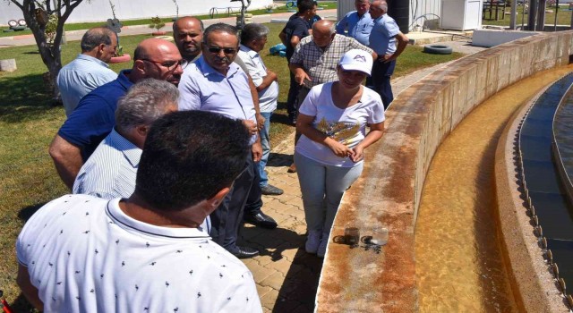 Muhtarlar MESKİ tesislerini inceledi