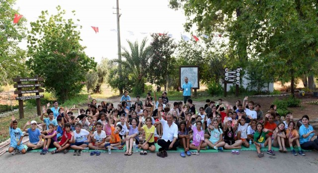 Muratpaşanın doğa kampına 968 çocuk katıldı