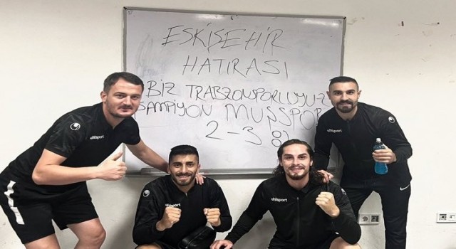 Muş 1984 Muşsporlu bazı futbolculardan Eskişehirspora Trabzonspor göndermesi