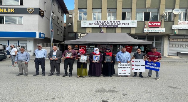 Muşta evlat nöbeti tutan ailelerin sayısı 38e yükseldi