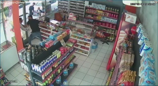 Müşterilerin korkulu rüyası marketçi, hastaneye yatırıldı