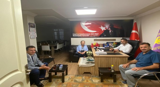 MYO yöneticileri, sivil toplum kuruluşlarını ziyaret etti