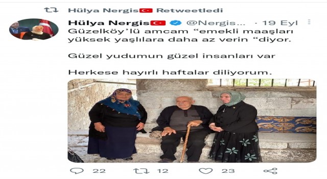 Nergisten tepki çeken paylaşım