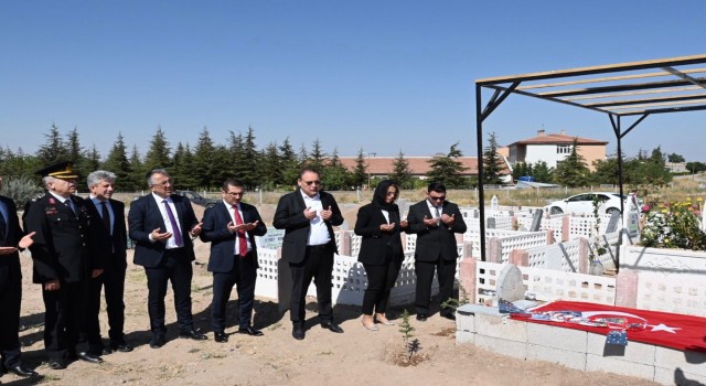Nevşehirde gaziler anıldı