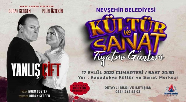 Nevşehirde tiyatro günleri başlıyor