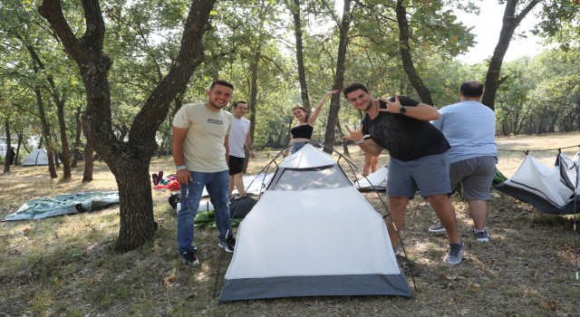 Nilüfer Müzik Festivalinde kamp krizi çözüldü
