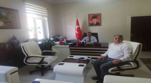 OEDAS İl Müdürü Aykut, Kaymakam Öztürkü ziyaret etti