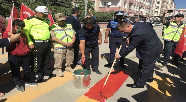 Öğrenciler, ‘Yayalara öncelik duruşu, hayata saygı duruşu dedi