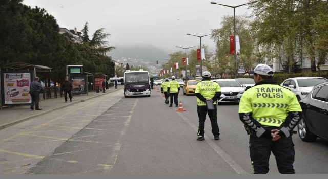 Orduda bir haftada 10 binden fazla araç denetlendi