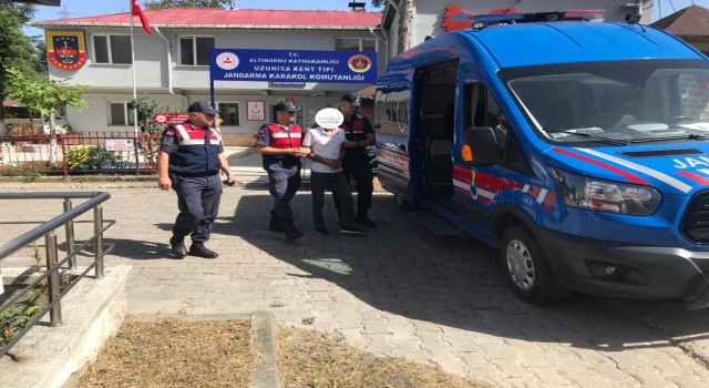 Orduda haberleşme kablosu çalan bir kişi tutuklandı