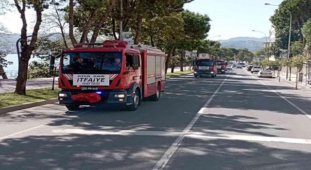 Orduda İtfaiye Haftası kutlandı