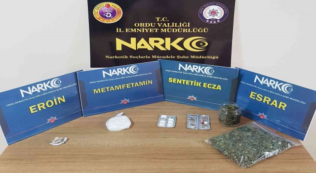 Orduda uyuşturucu operasyonu: 7 gözaltı