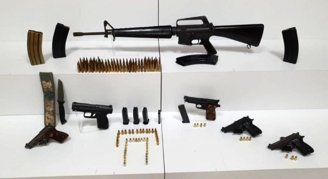 Ordudaki silahlı yaralama olayında yakalanan şüphelilerden M-16 tüfek çıktı