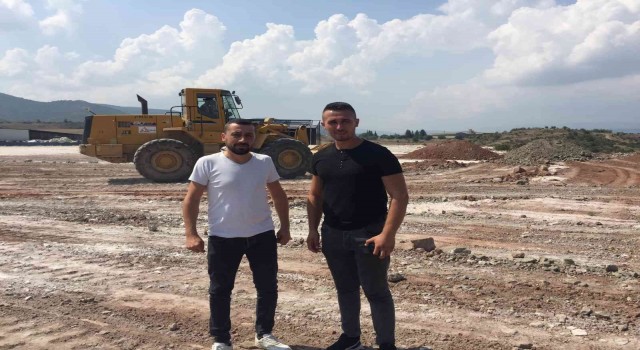 Osmanelinde yılların çöp alanı yeşil alana dönüşüyor